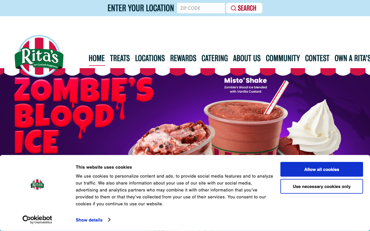 Rita's Italian Ice screenshot