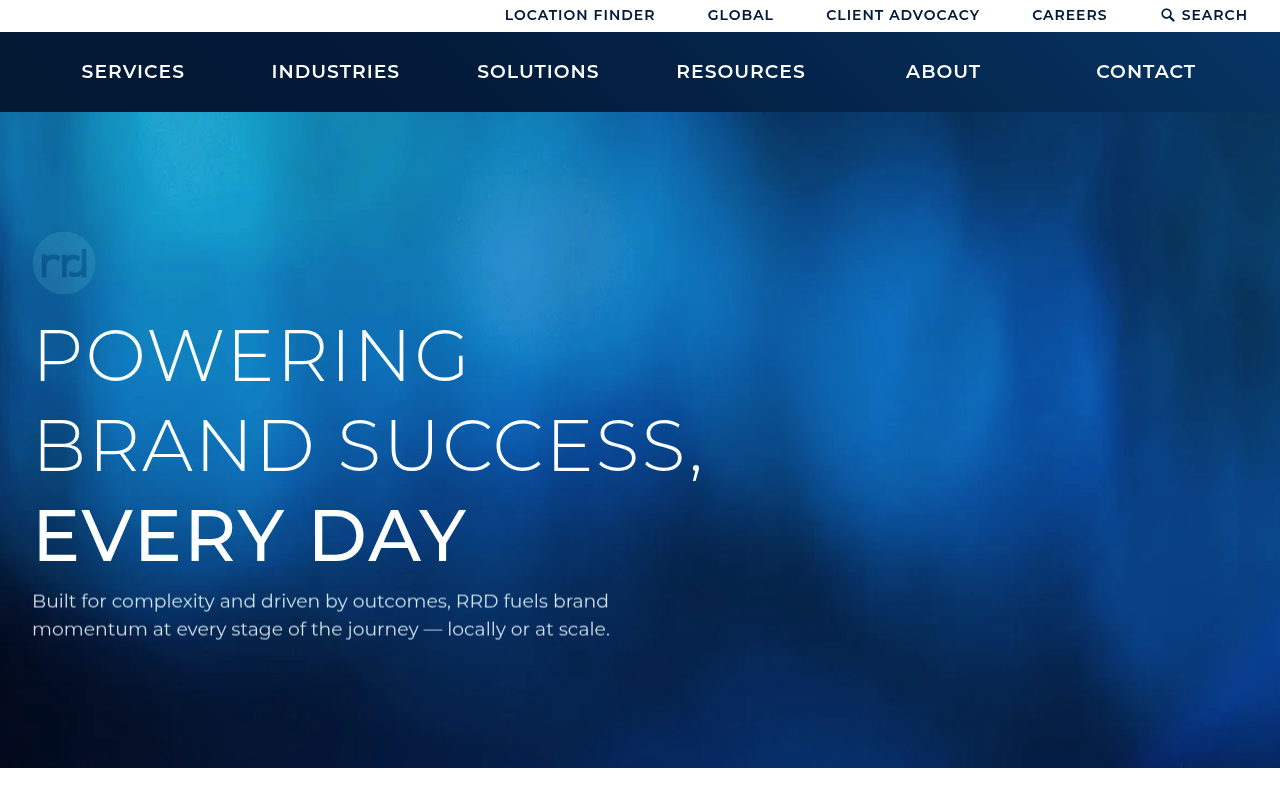RR Donnelley And Sons screenshot