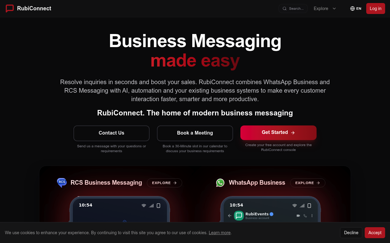 RubiConnect screenshot