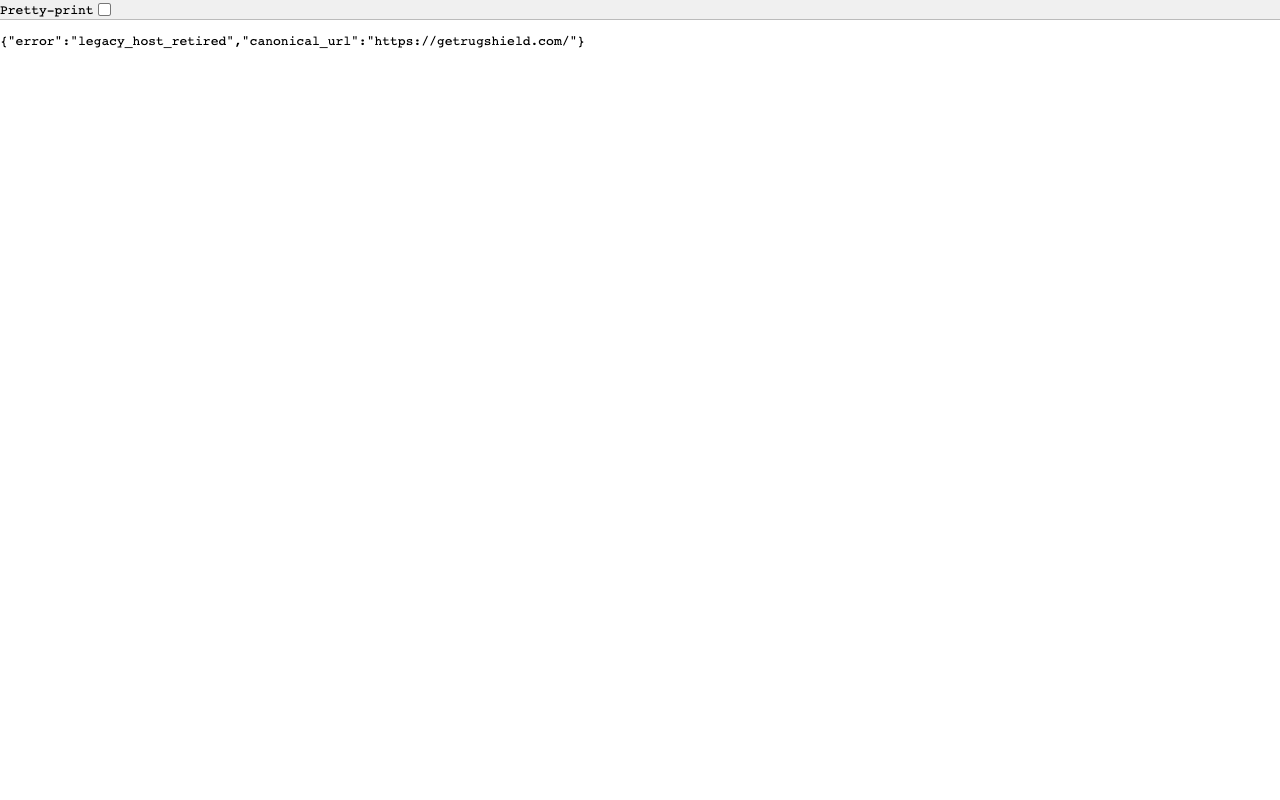 RugShield Solana Safety API screenshot