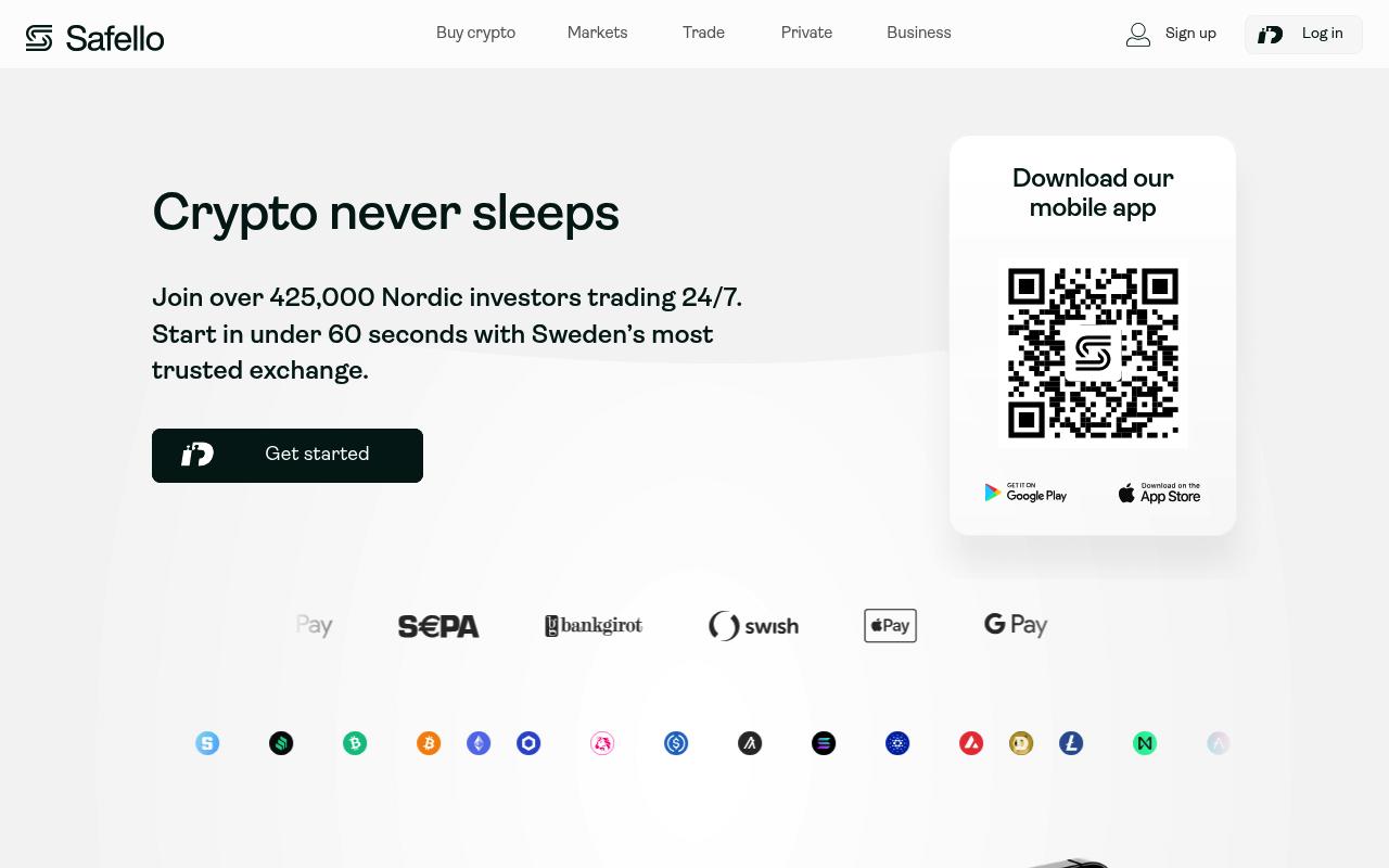 Safello screenshot