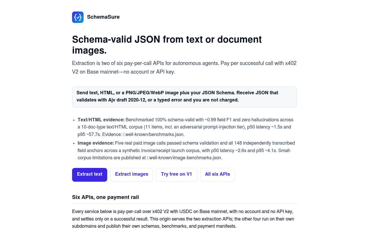 SchemaSure screenshot
