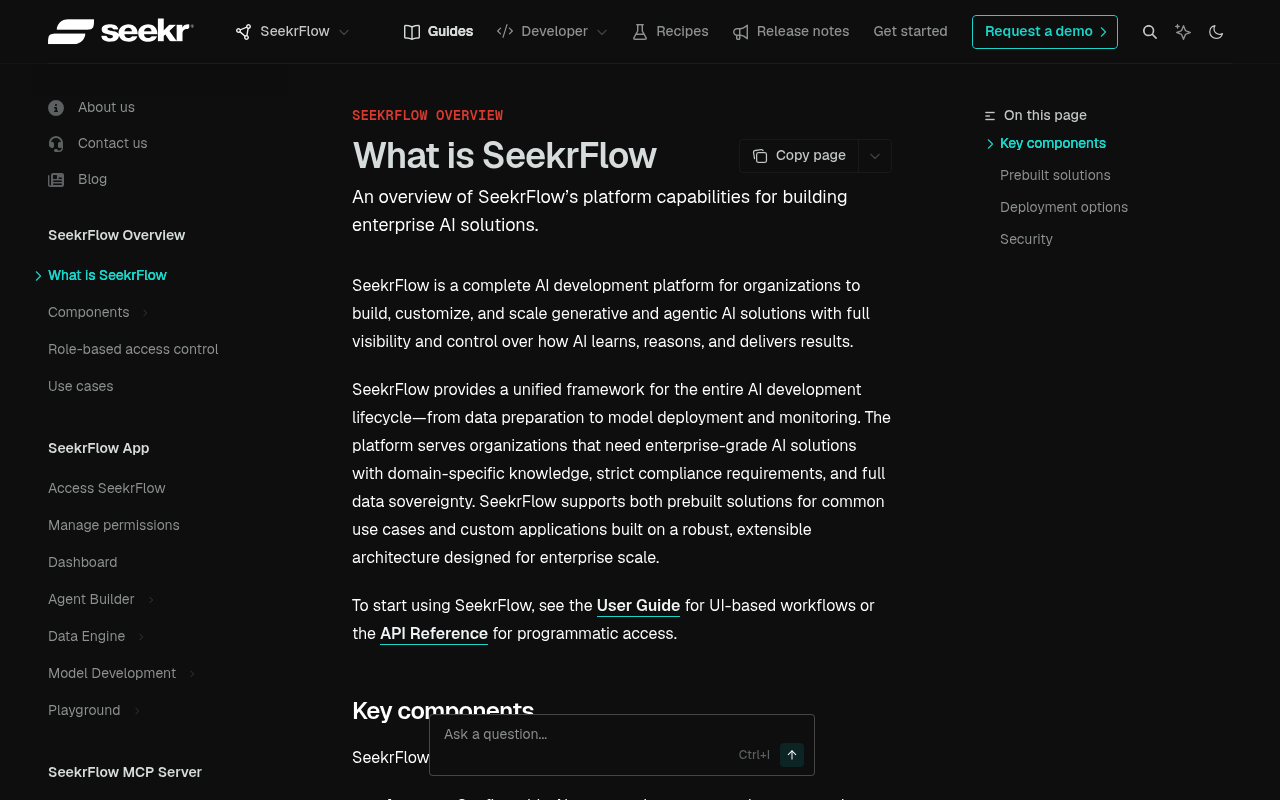 Seekr screenshot
