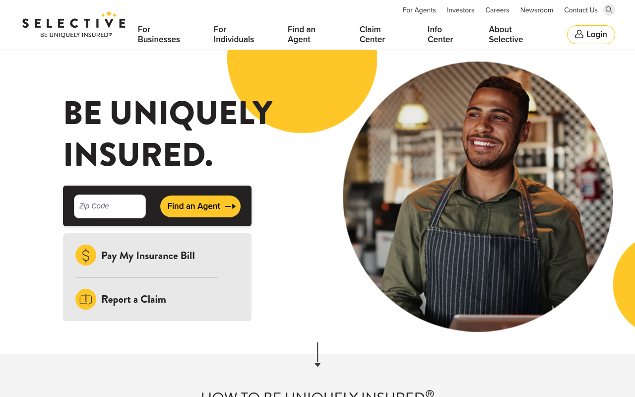Selective Insurance Group screenshot