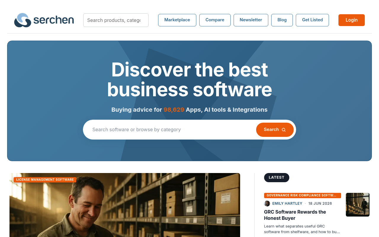 Serchen screenshot