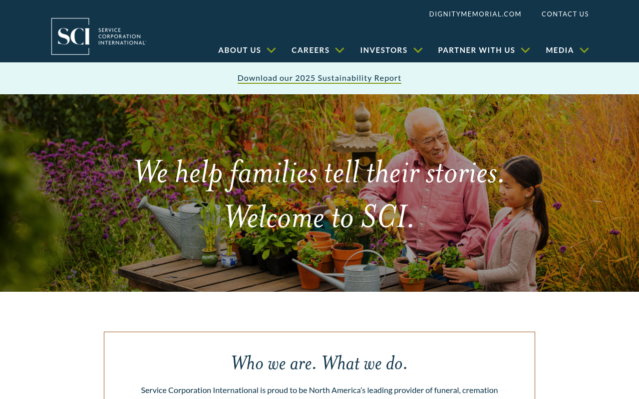 Service Corp International screenshot
