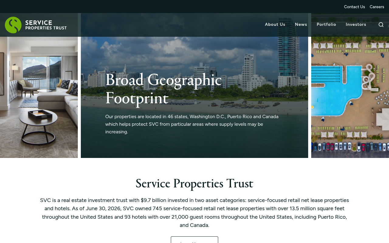 Service Properties Trust screenshot