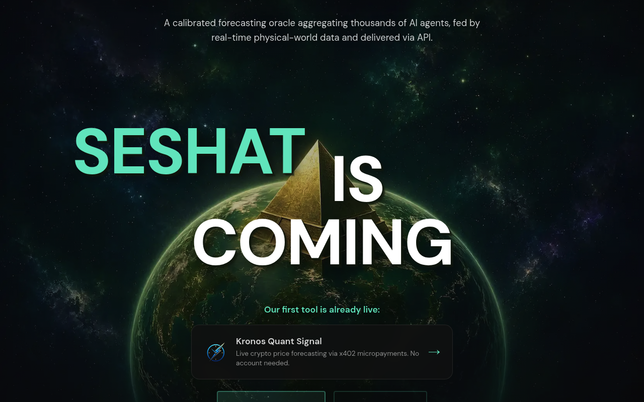 Seshat Markets screenshot
