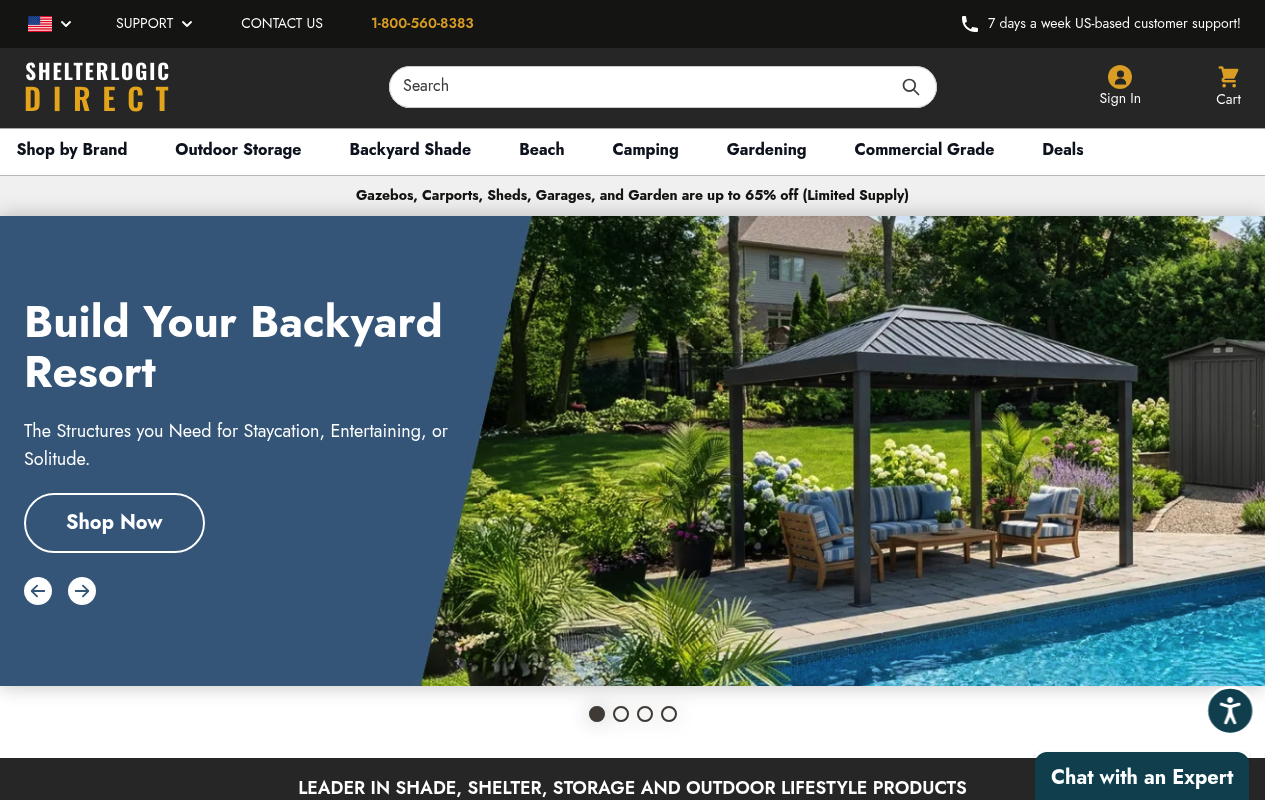 ShelterLogic Group screenshot