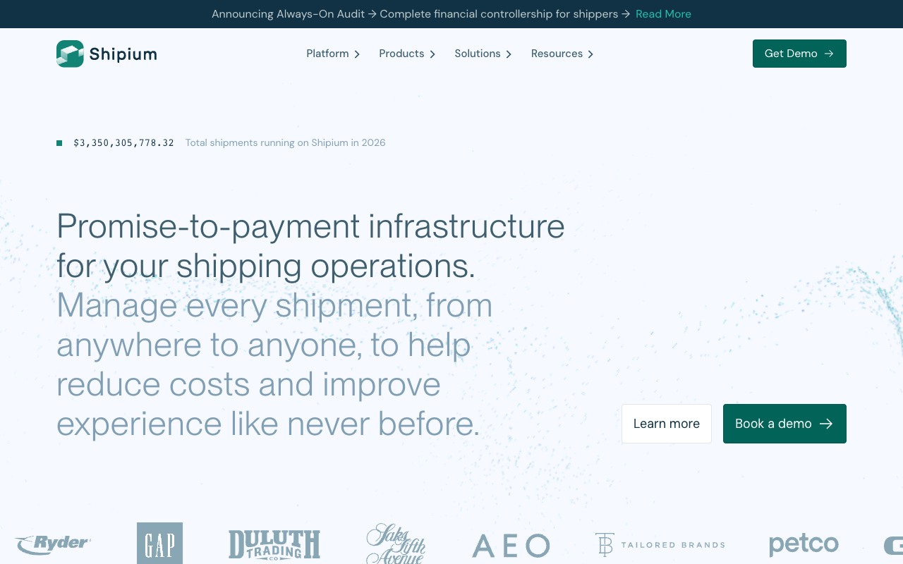 Shipium screenshot