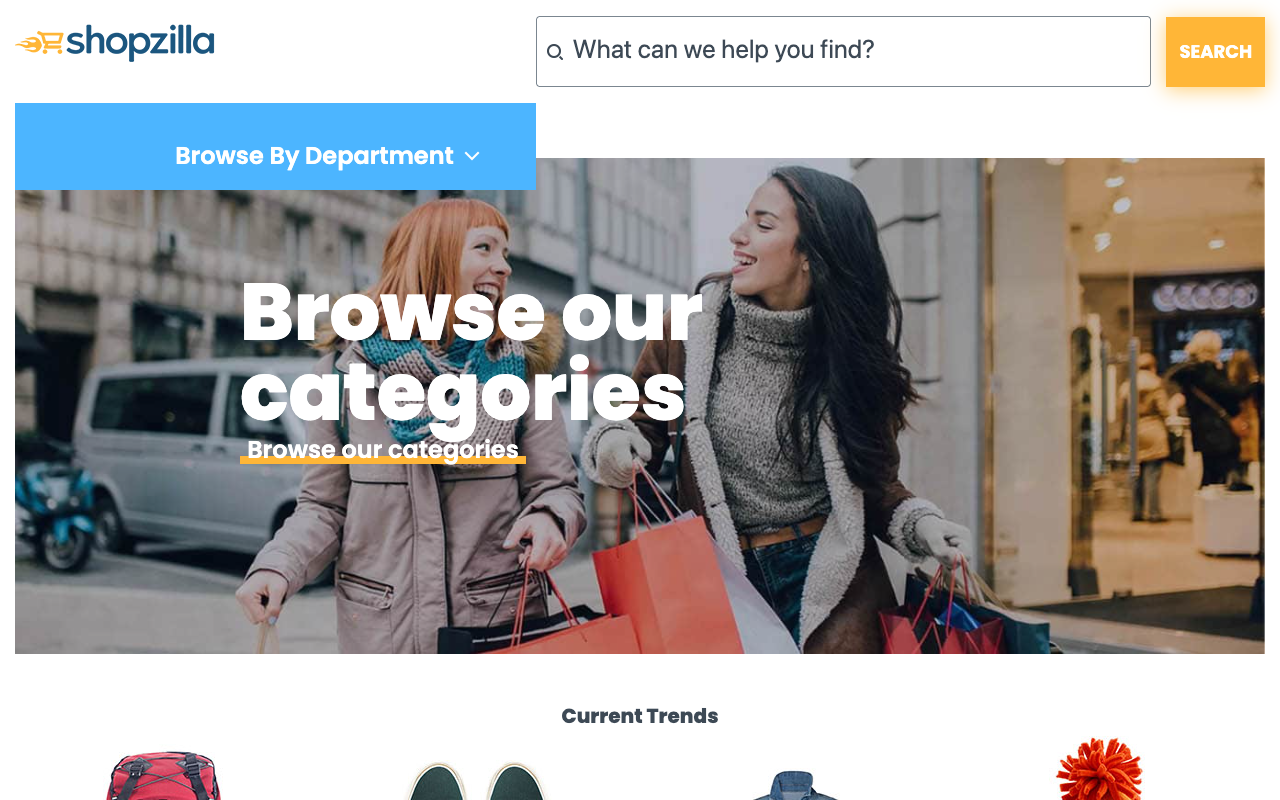 Shopzilla screenshot