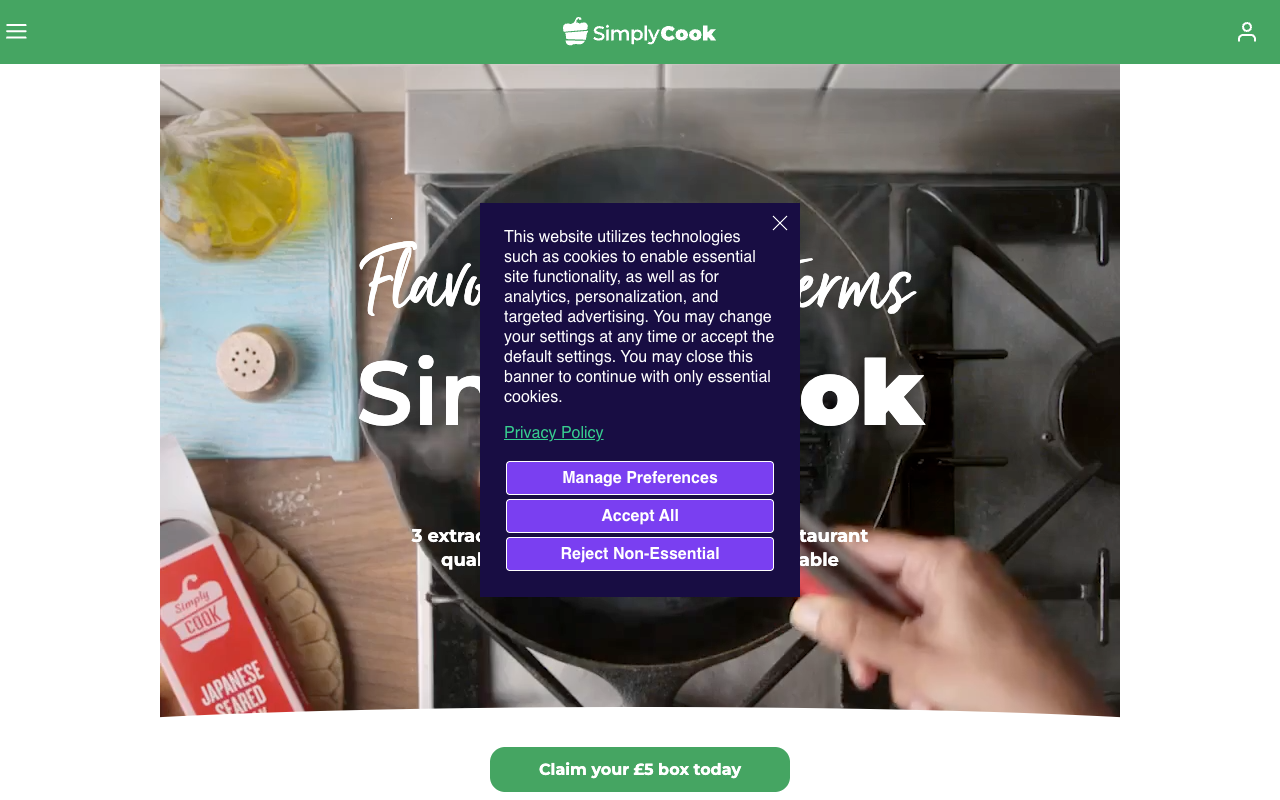 SimplyCook screenshot