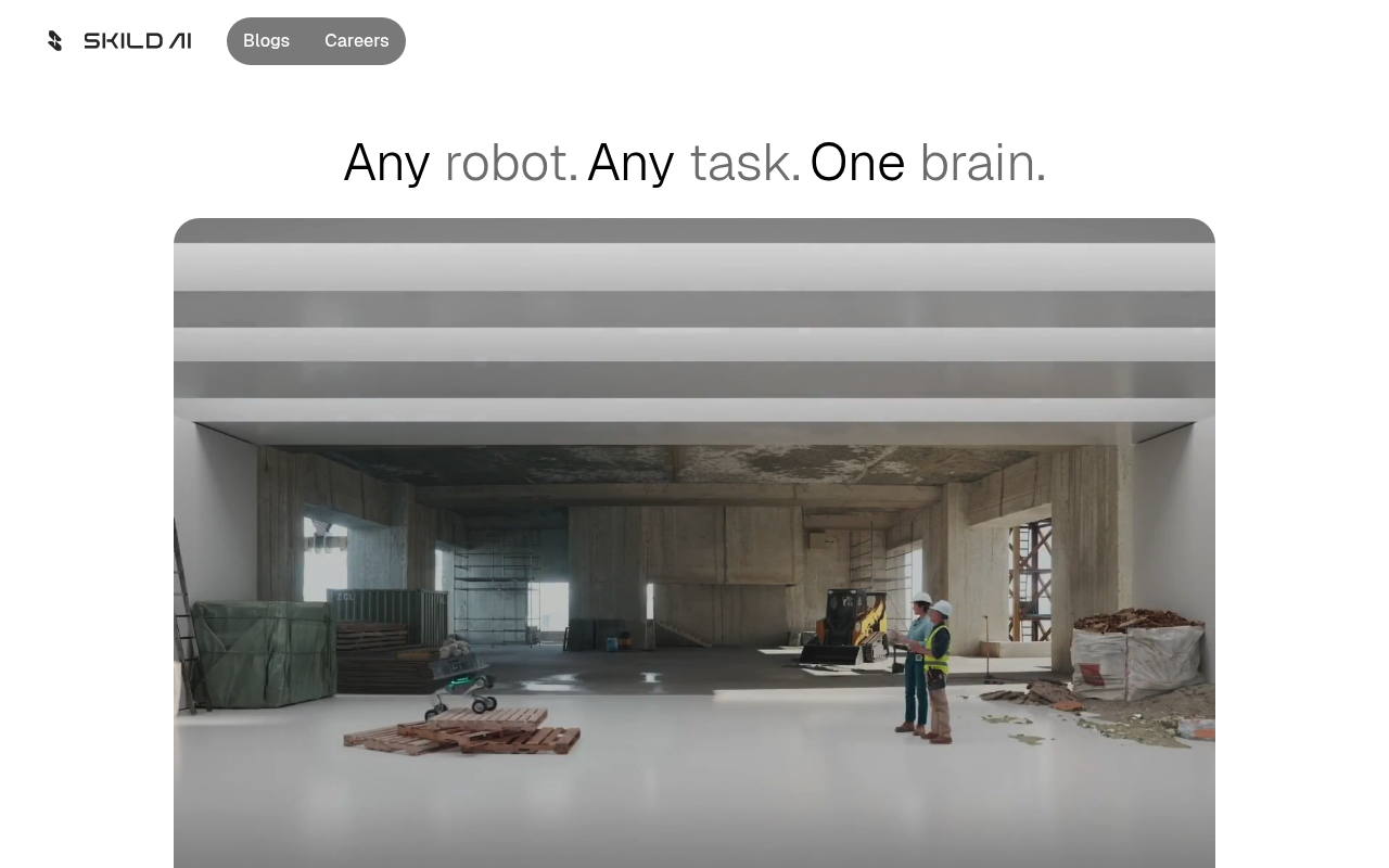 Skild AI screenshot
