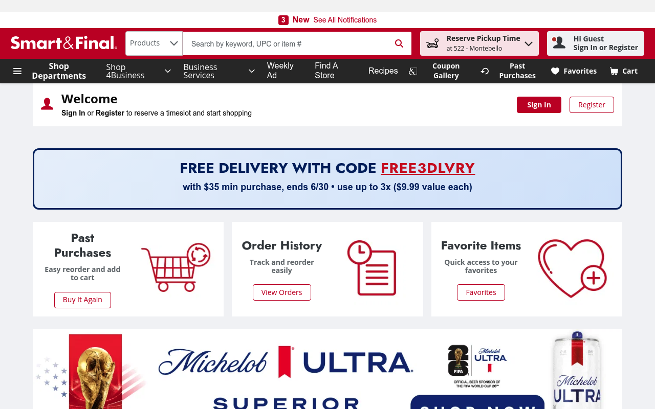 Smart & Final Stores screenshot