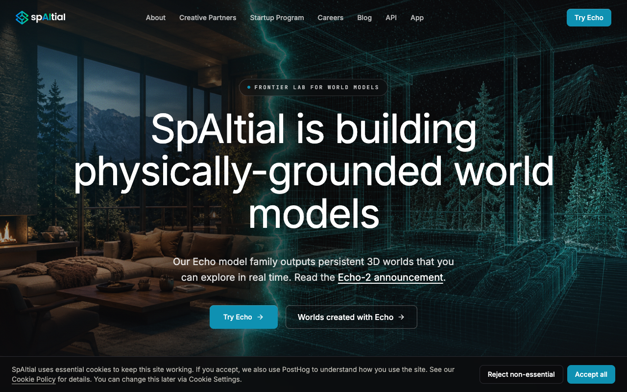 SpAItial screenshot