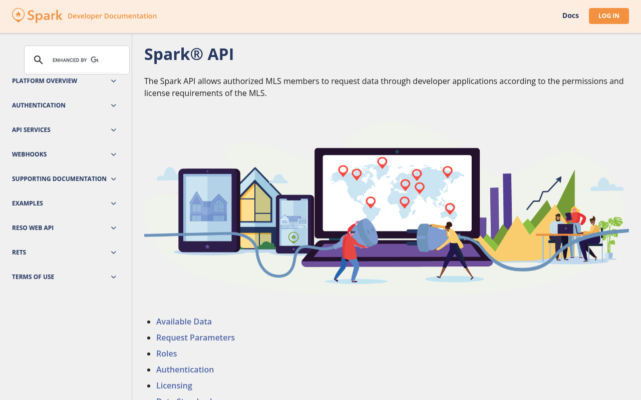 Spark Platform screenshot