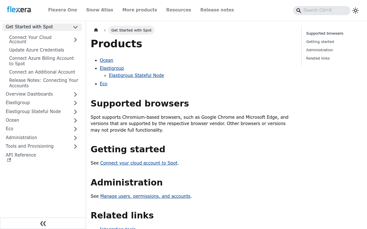 Spot screenshot