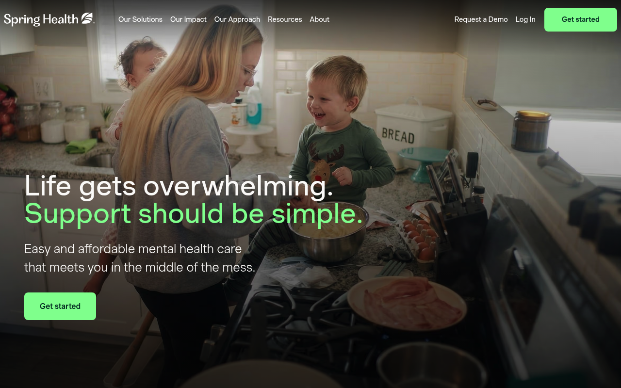 Spring Health screenshot