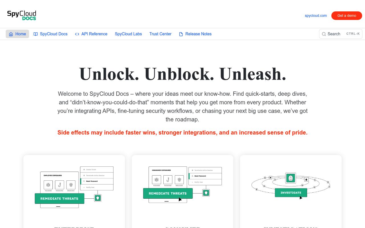 SpyCloud screenshot