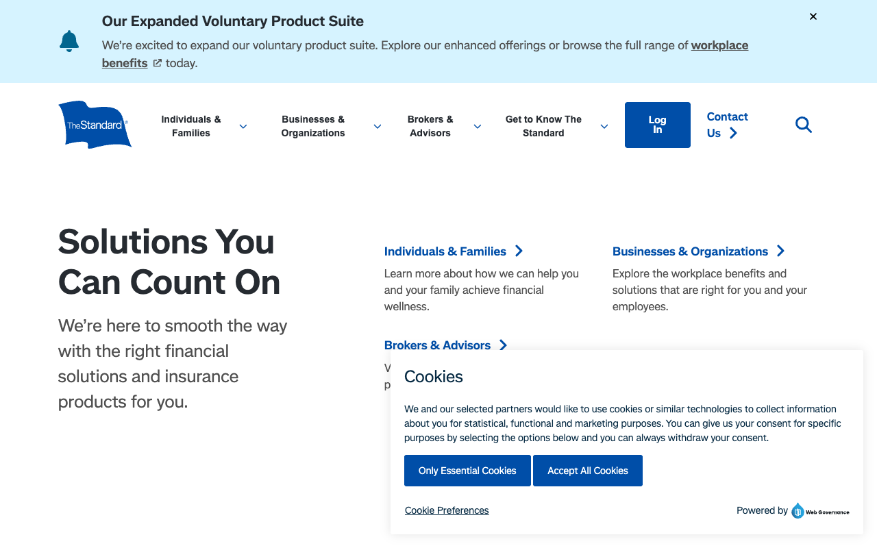 StanCorp Financial Group screenshot