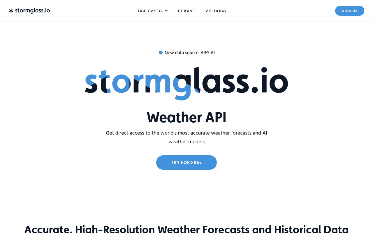 Stormglass screenshot