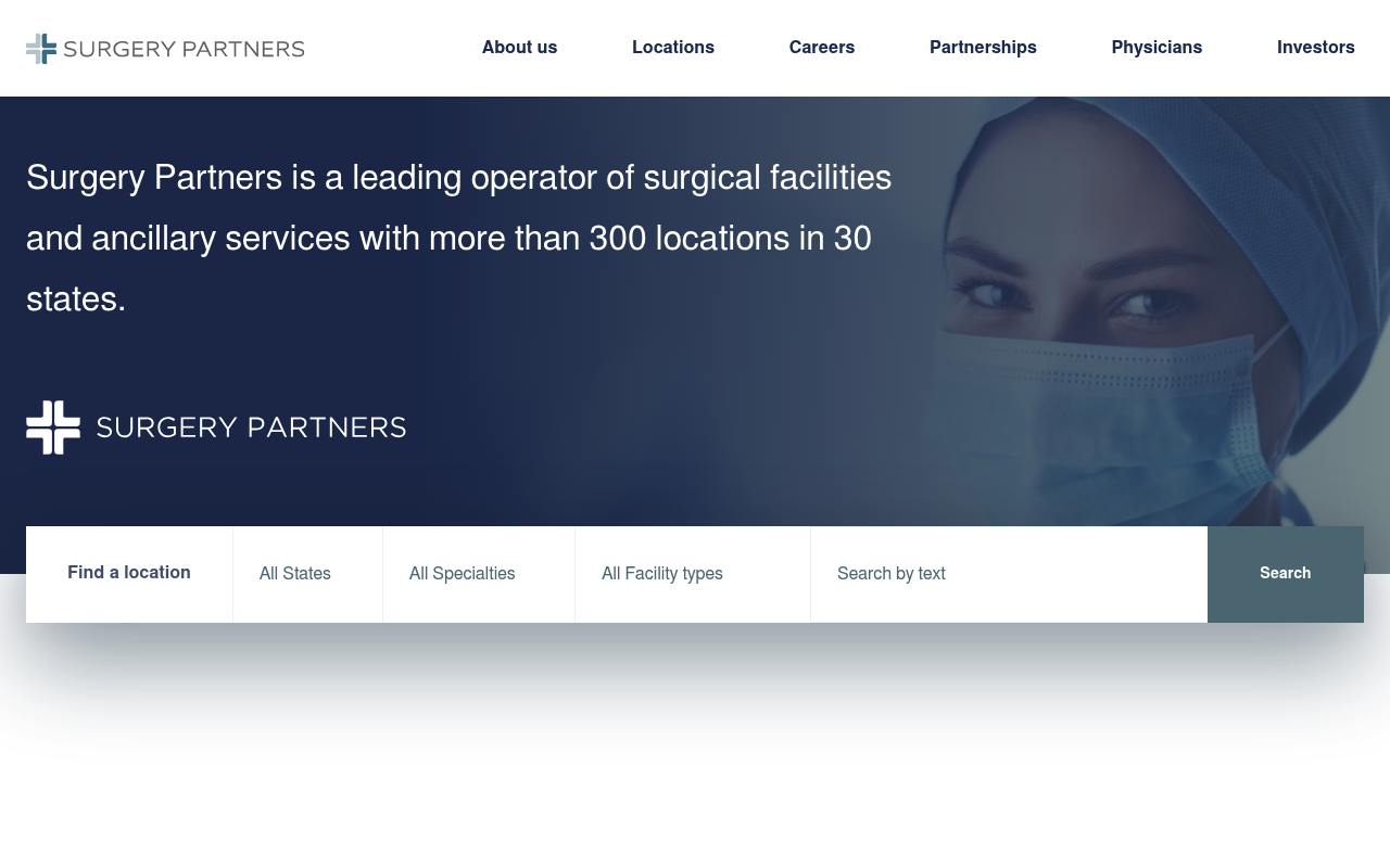 Surgery Partners screenshot