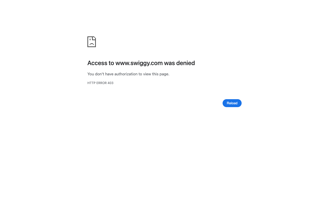 Swiggy screenshot