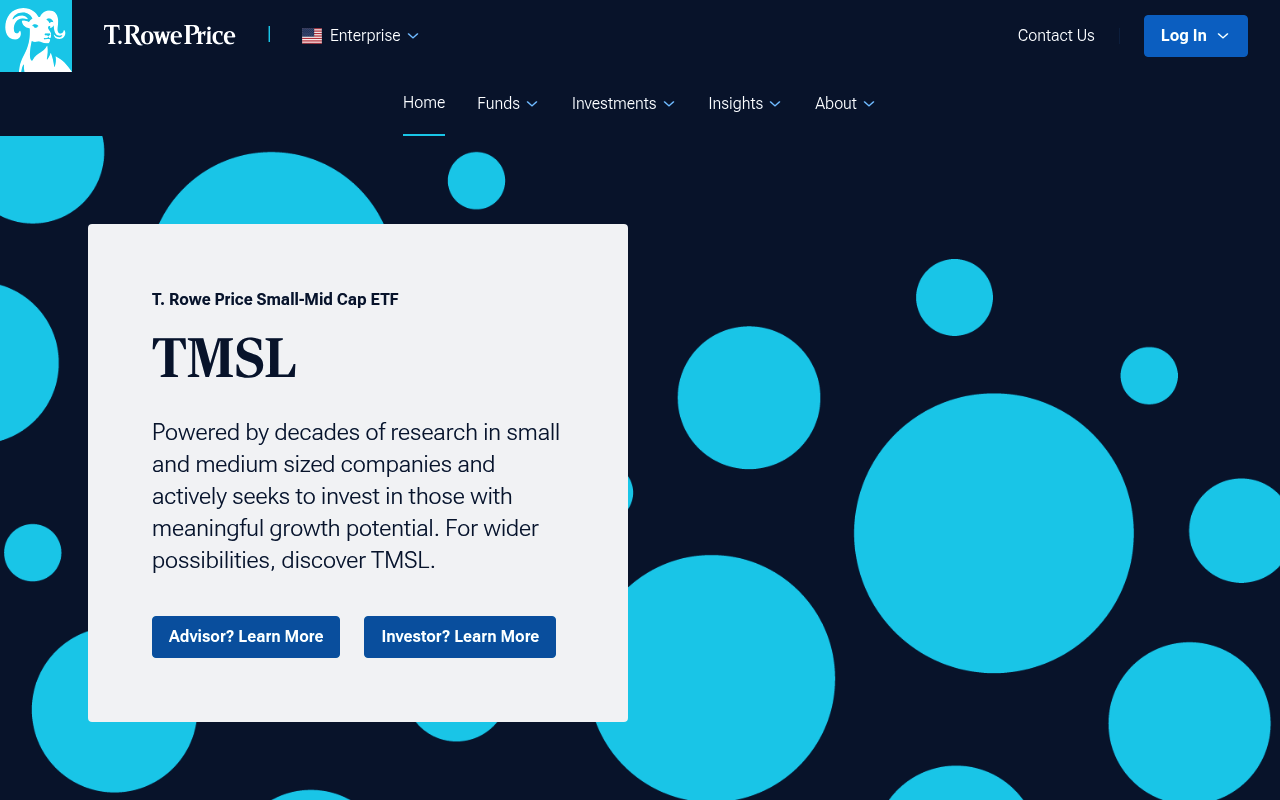 T. Rowe Price screenshot