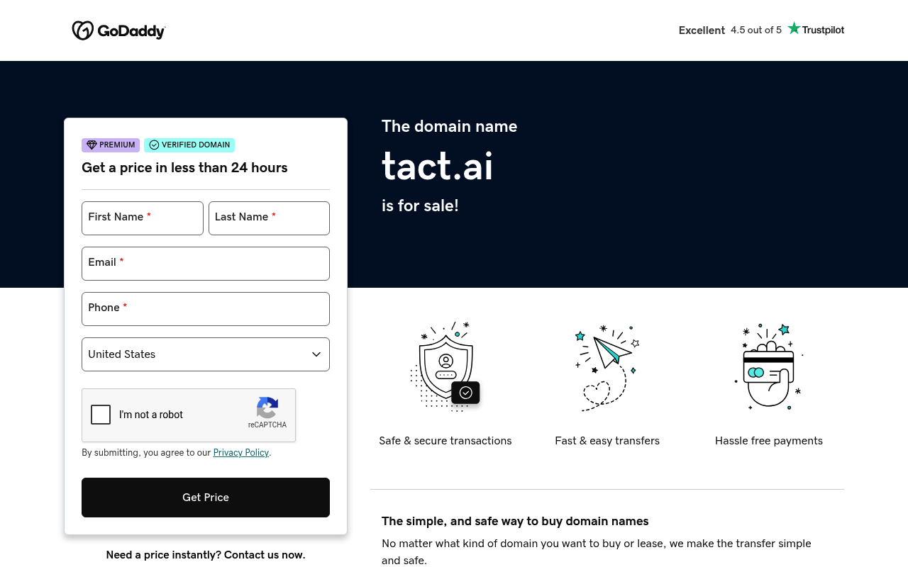 Tact.ai screenshot