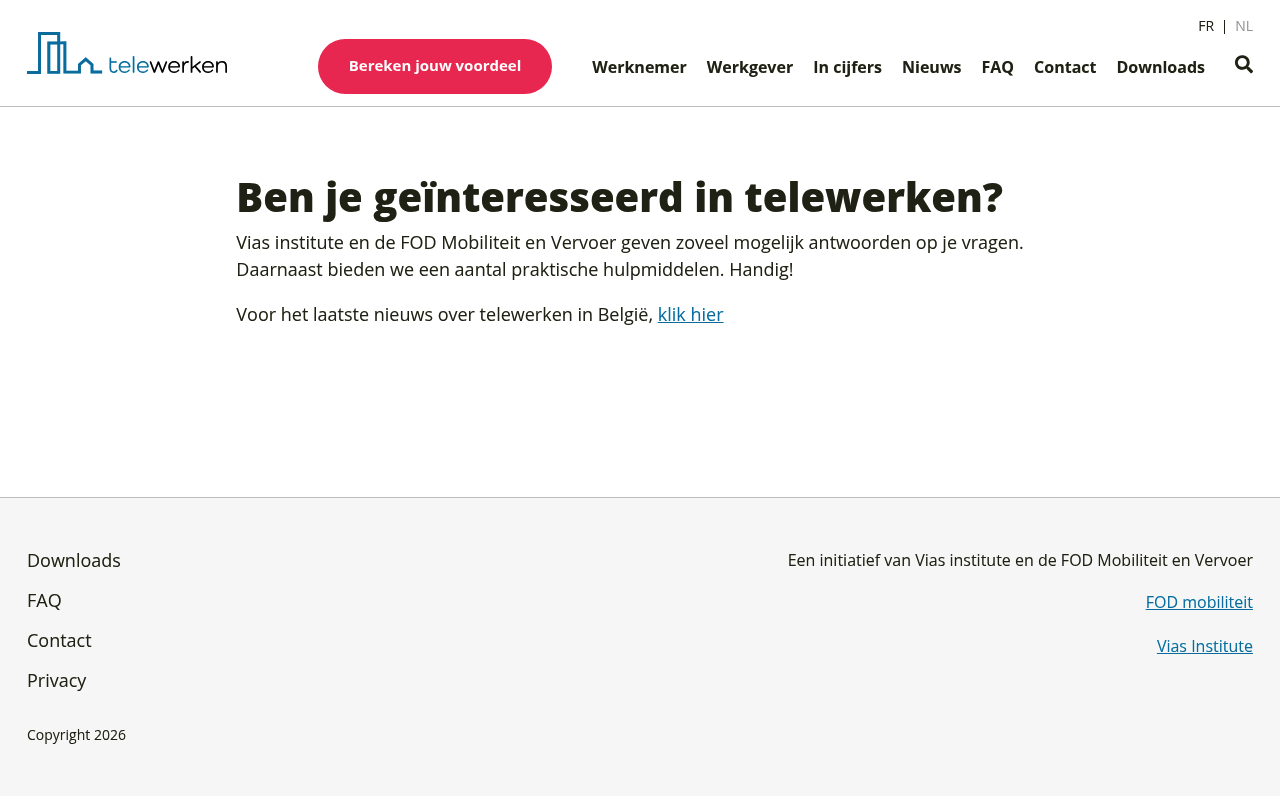Telewerken screenshot