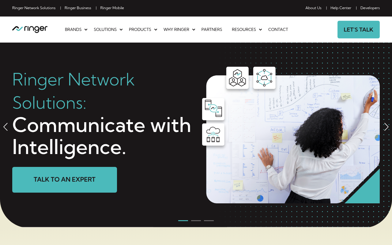 Teliax website screenshot