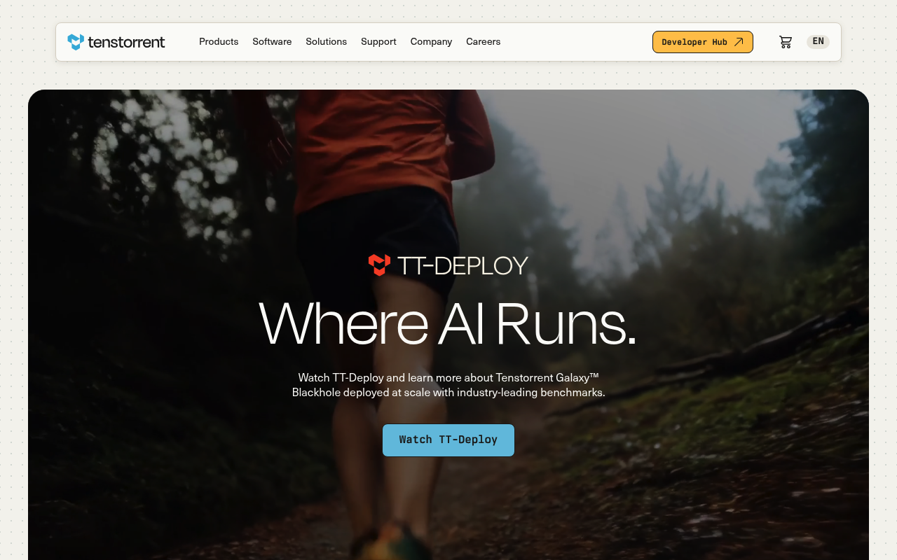 Tenstorrent screenshot