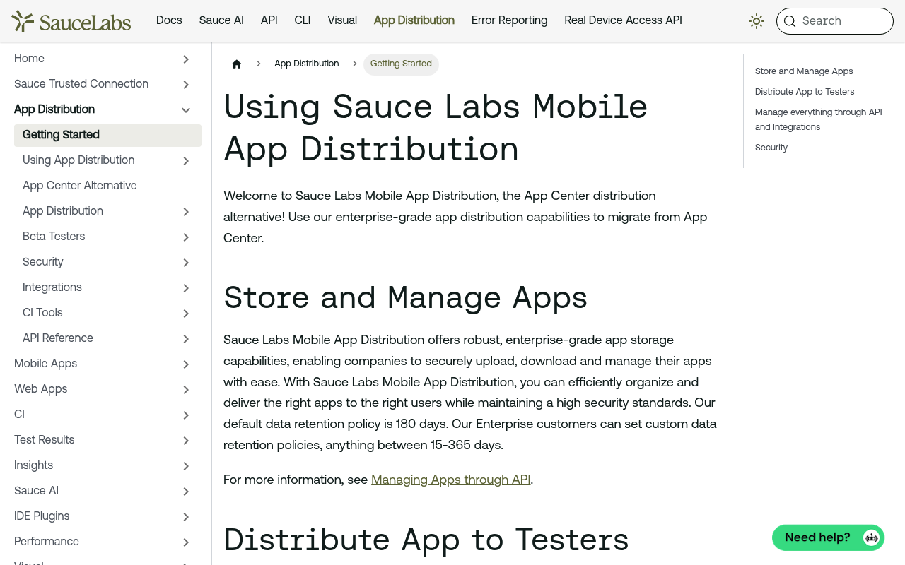 TestFairy screenshot