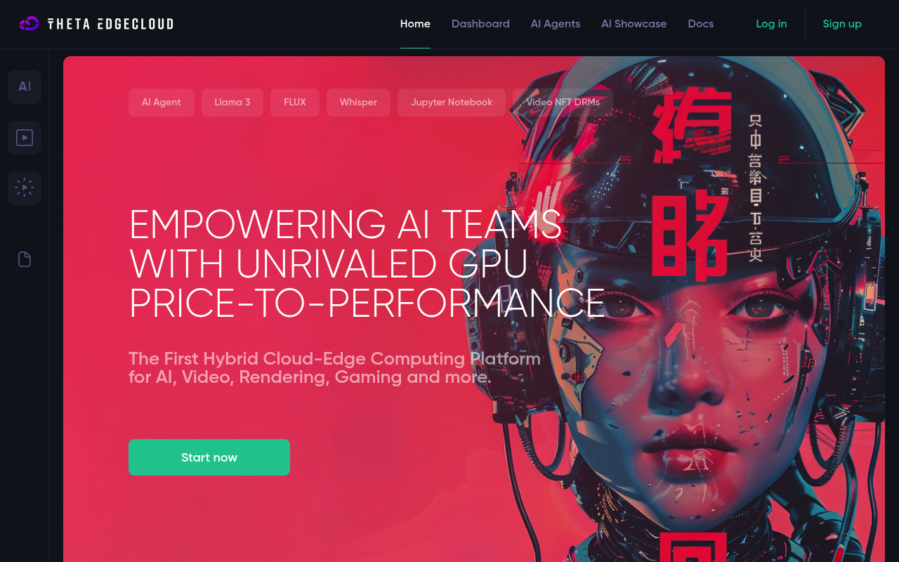 Theta EdgeCloud screenshot