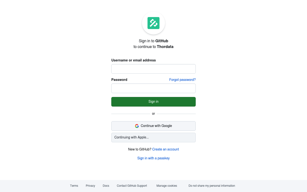 Thordata screenshot