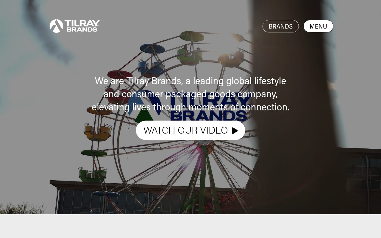 Tilray Brands screenshot