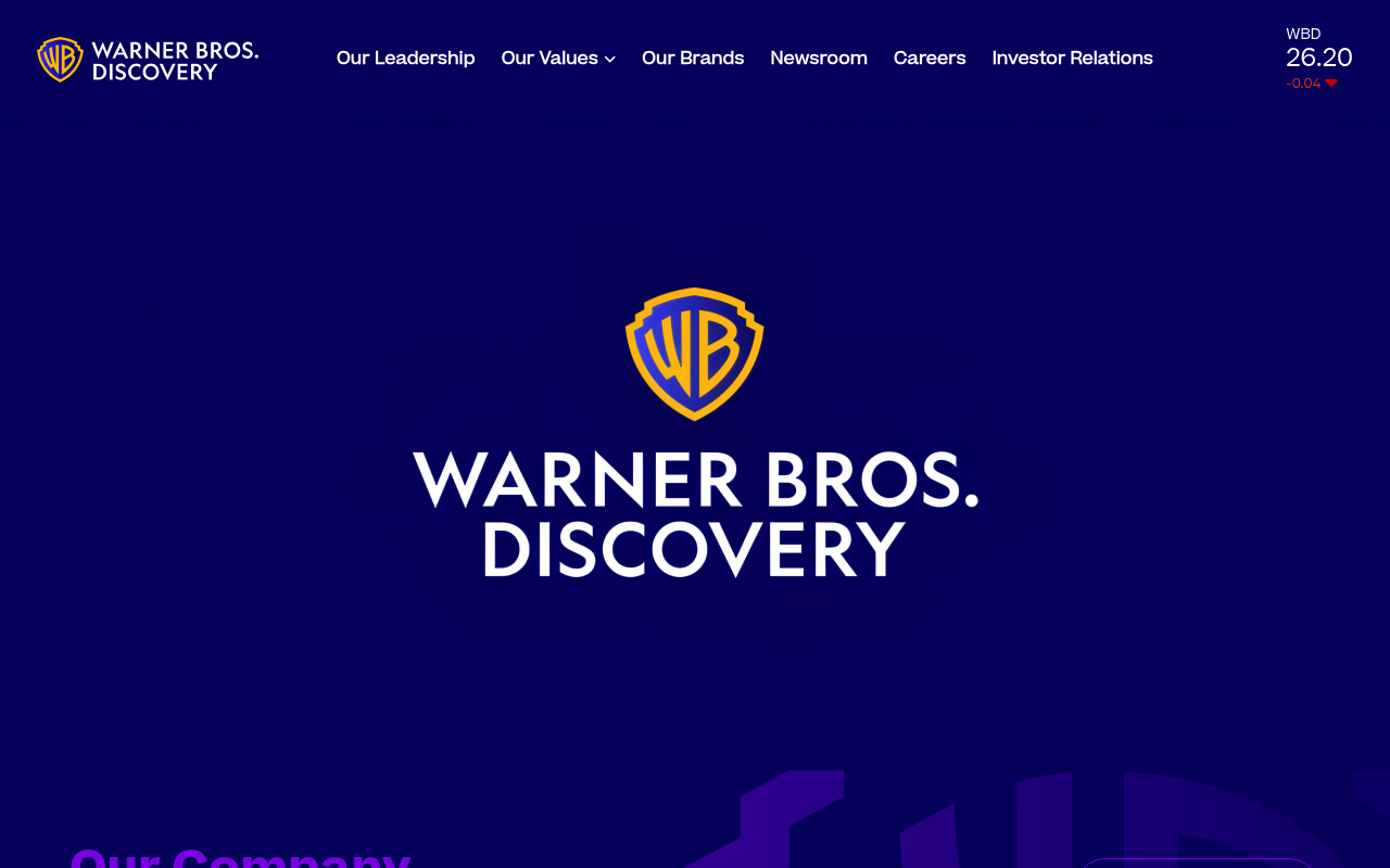 Time Warner screenshot