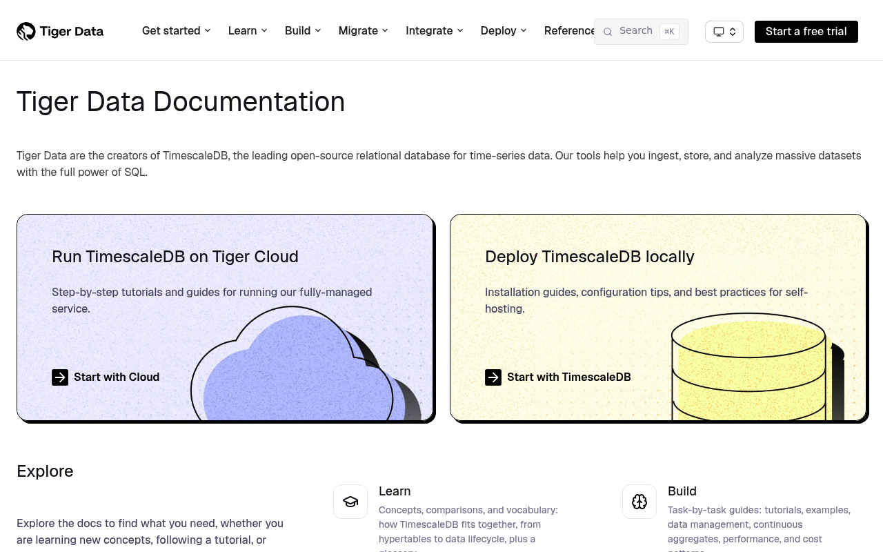 Timescale screenshot