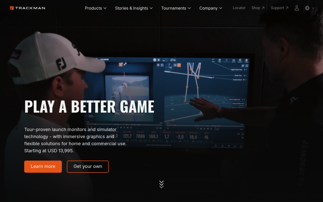 TrackMan screenshot
