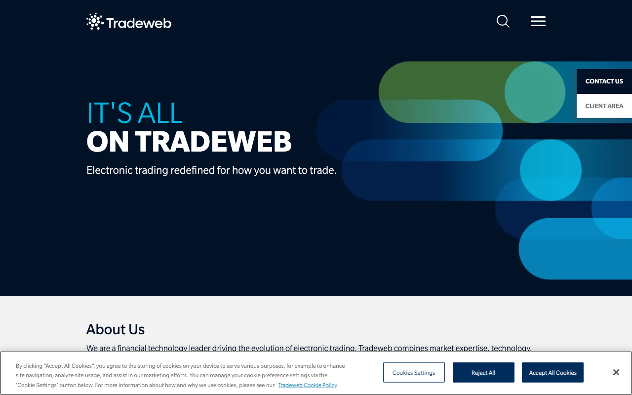 Tradeweb screenshot
