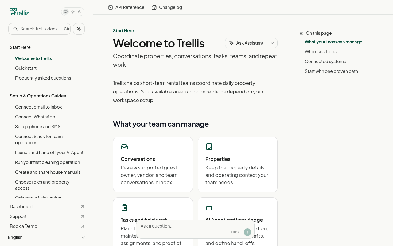 Trellis website screenshot