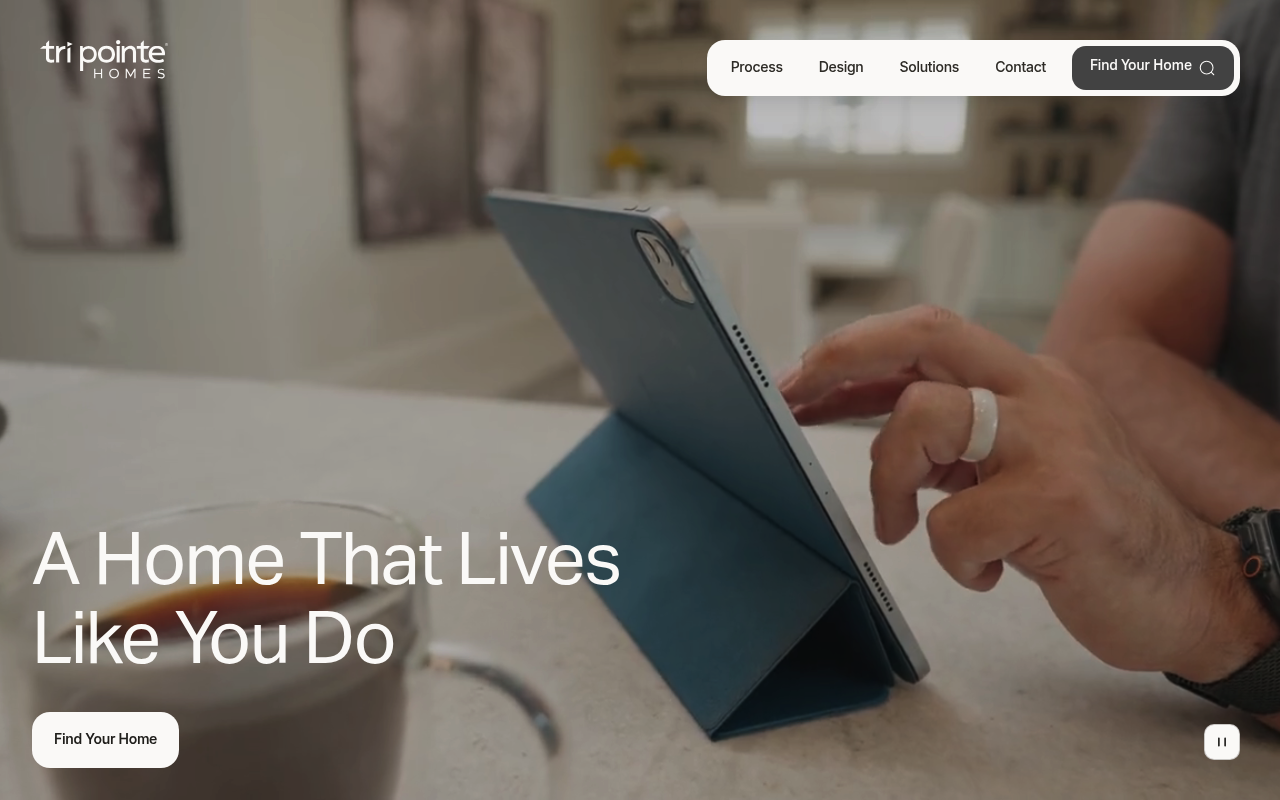 Tri Pointe Homes screenshot