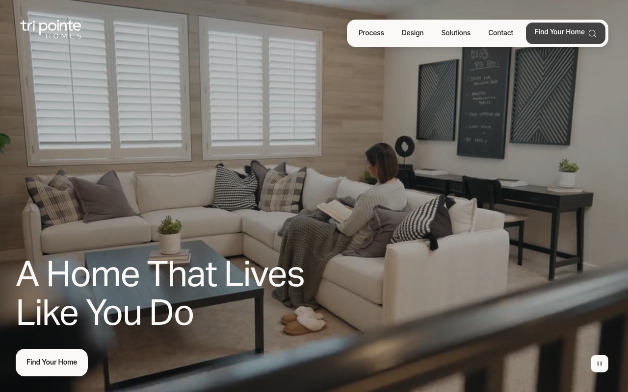 Tri Pointe Homes screenshot