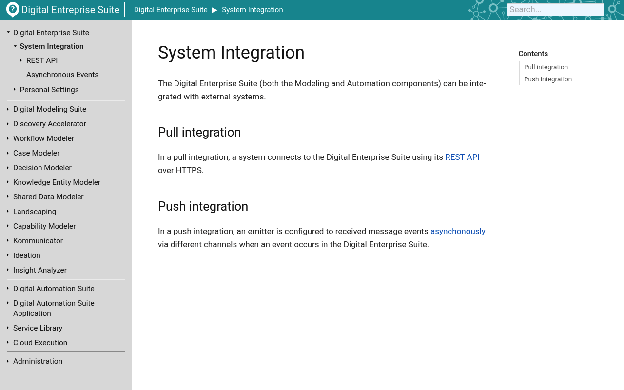 Trisotech website screenshot