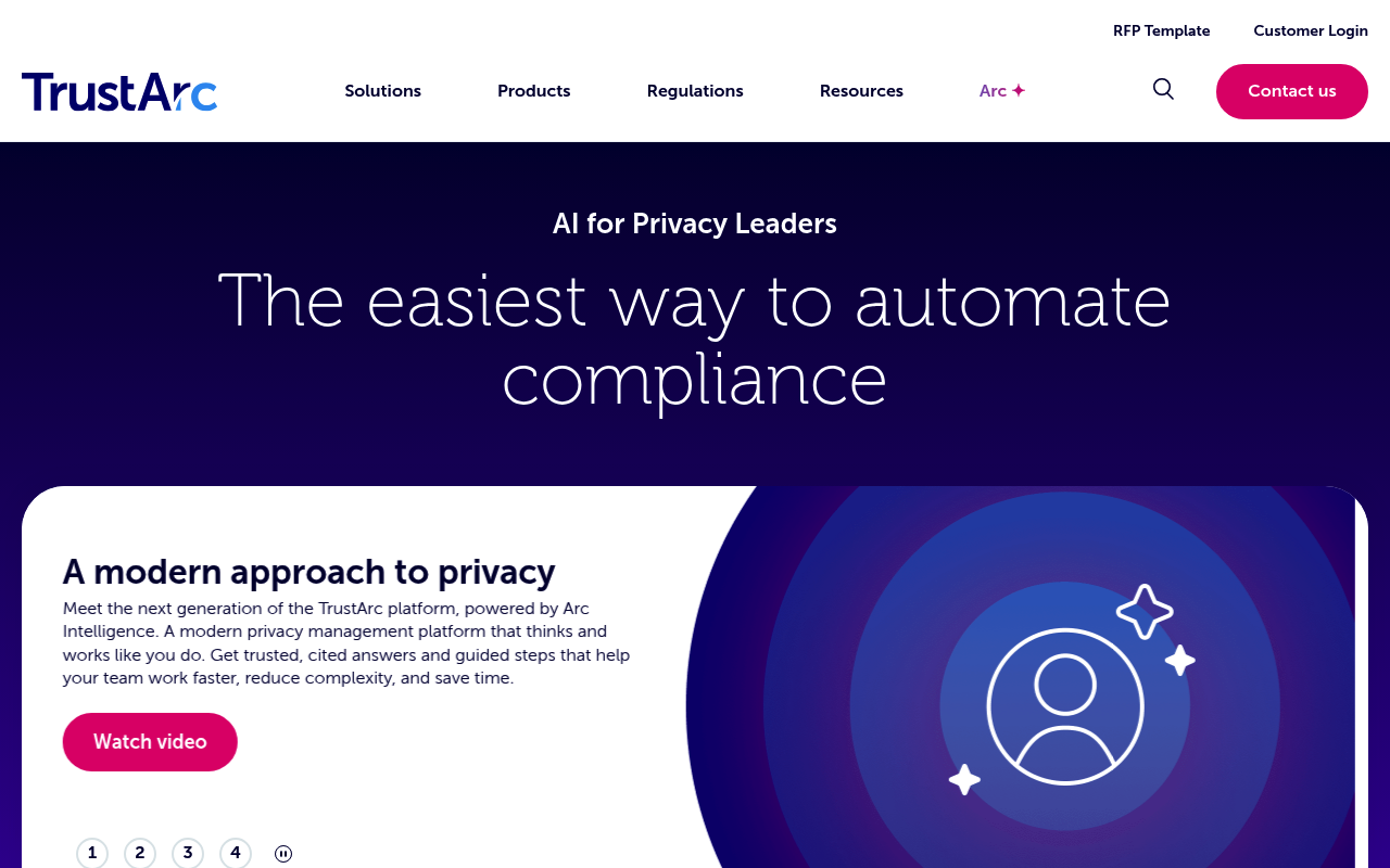 TrustArc screenshot