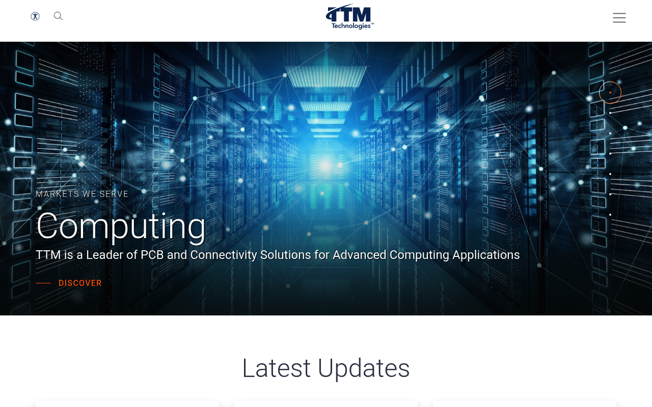 TTM Technologies screenshot