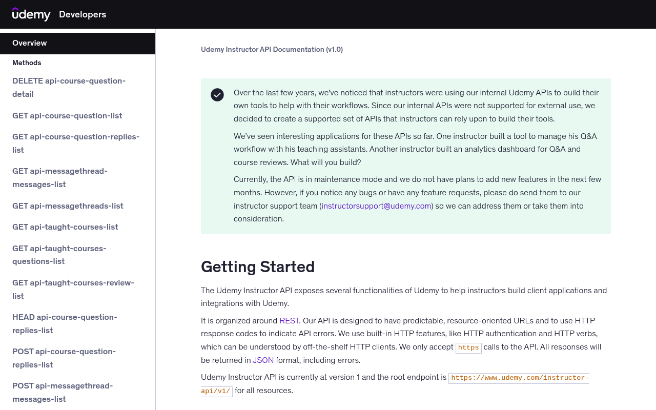 Udemy(instructor) screenshot