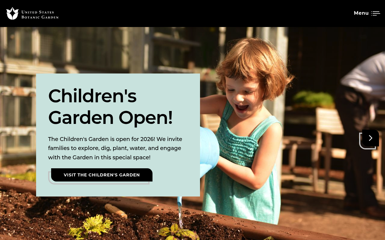 United States Botanic Garden screenshot