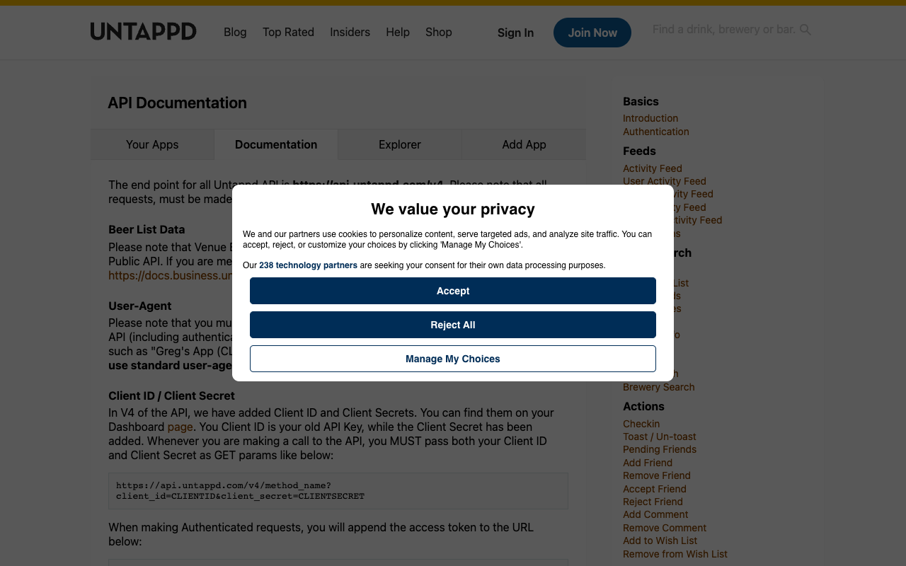 Untappd screenshot