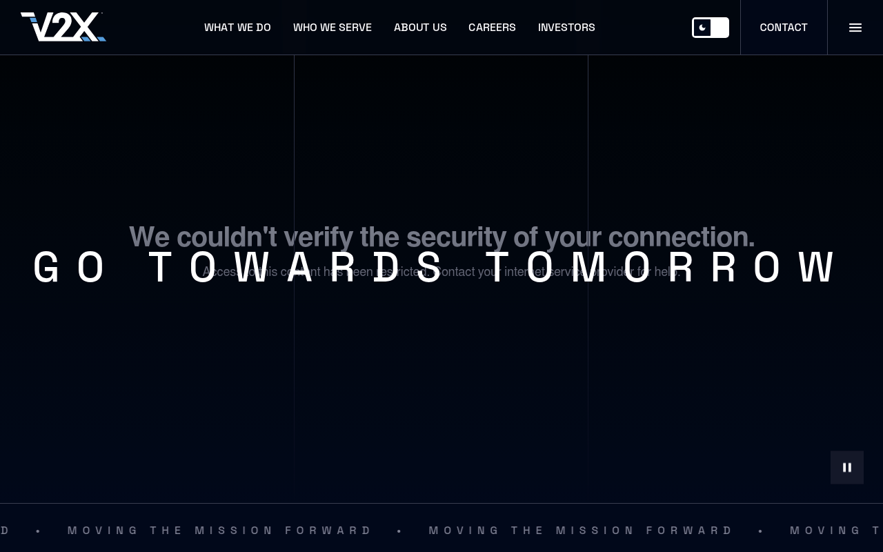 V2X screenshot